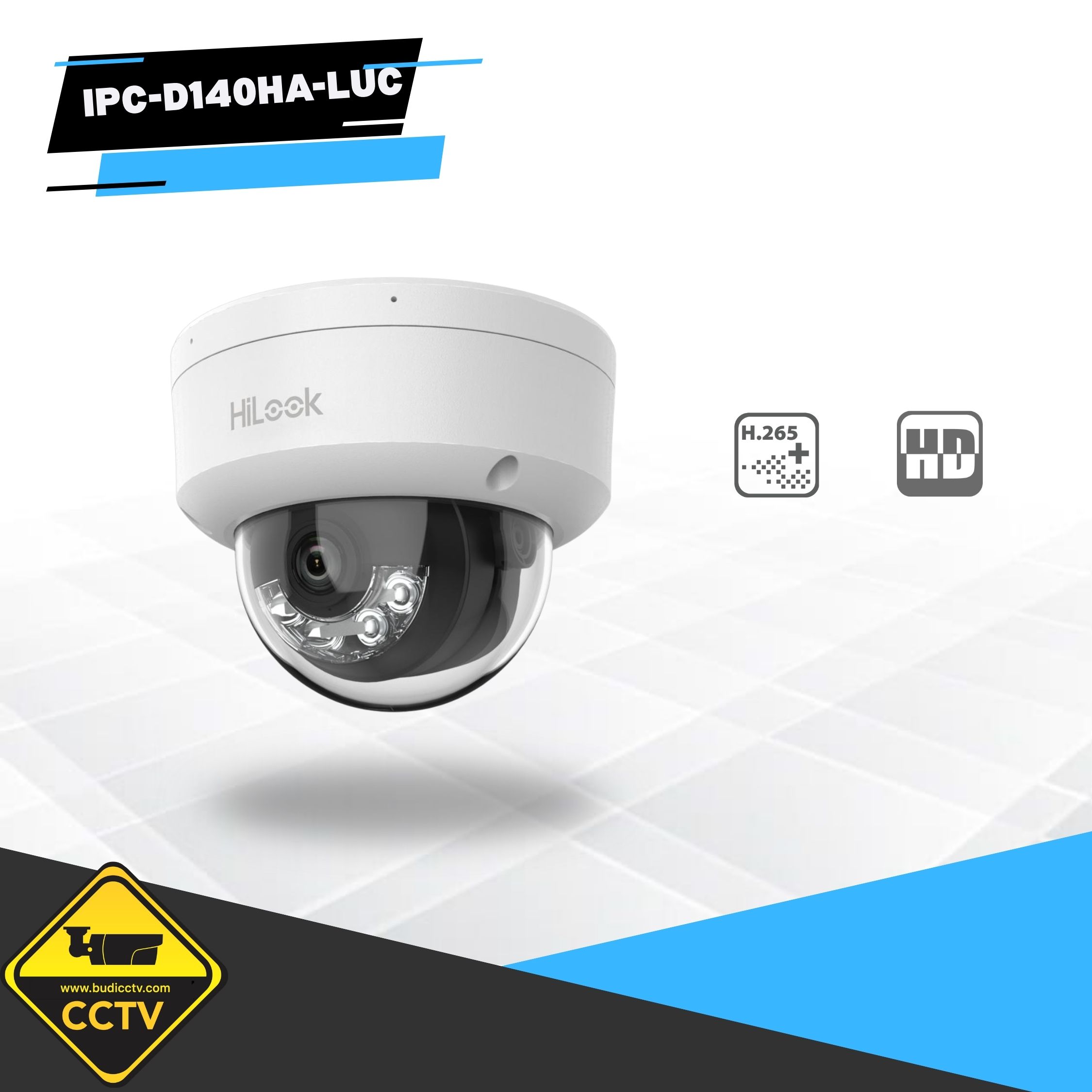 IP KAMERA HILOOK INDOOR SMART DUAL 4MP IPC-D140HA-LUC