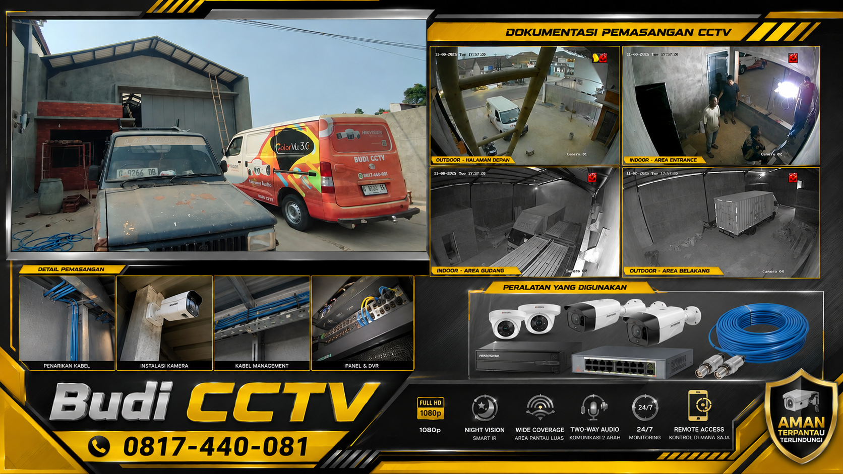 Pemasangan CCTV Hikvision Tegal, Edukasi Pengguna