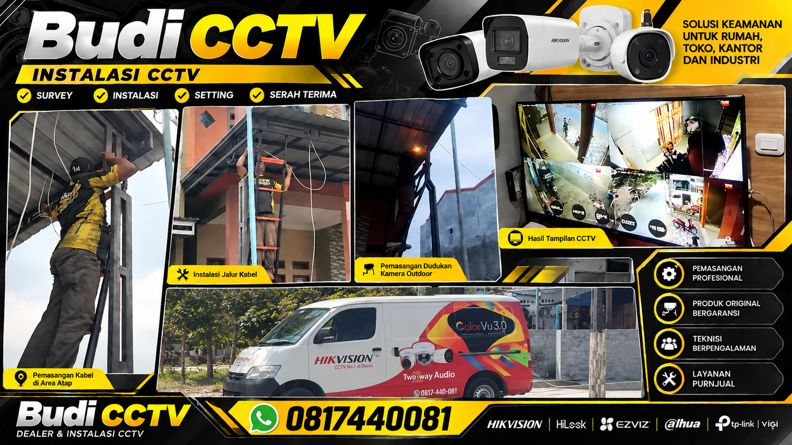 Instalasi Kamera Pengawas Hikvision Tegal, Kenyamanan Penggunaan bagi Pemilik Rumah
