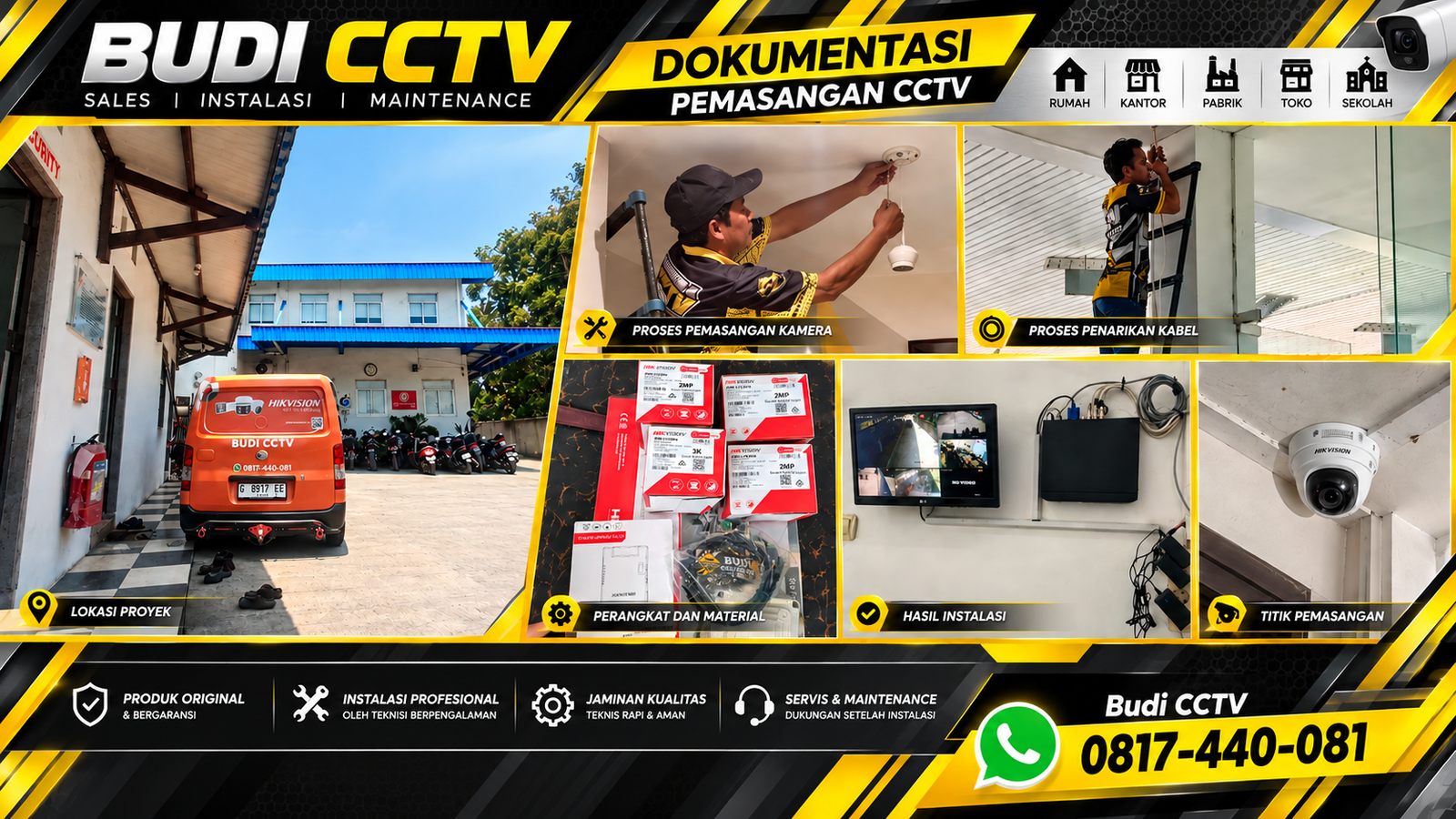 CCTV Hikvision Tegal dengan Pengaturan Setting