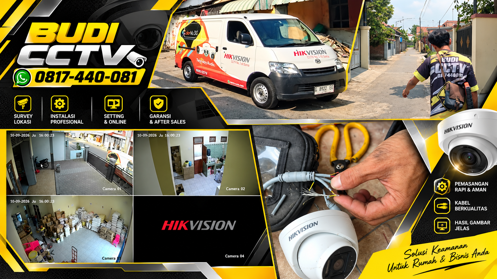 CCTV Hikvision Tegal dan Pengaturan Notifikasi Gerakan