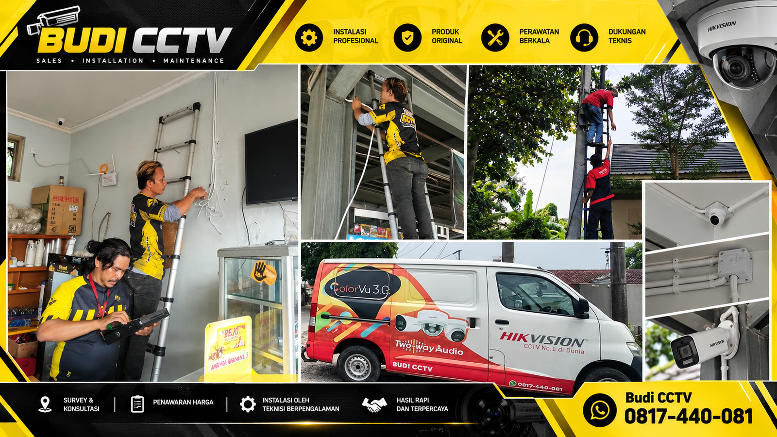Instalasi CCTV Hikvision Tegal, Panduan Reset Password untuk Toko Sembako